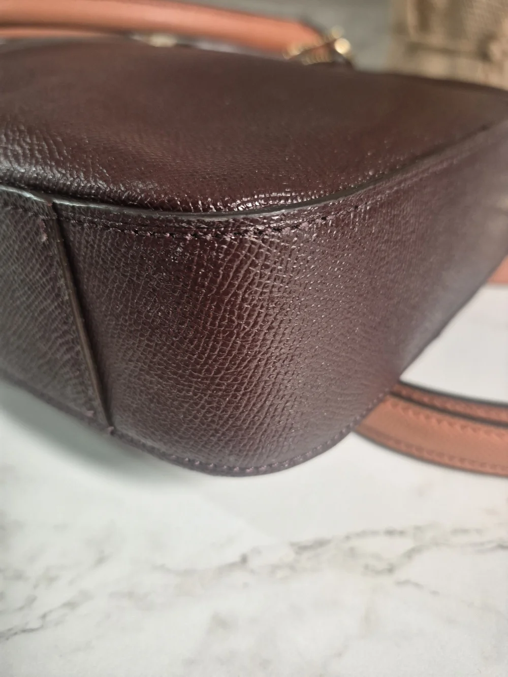 NWOT Coach Leather Laptop Bag